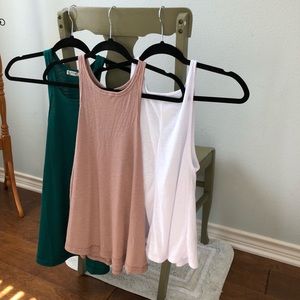 3 free people tanks!